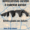 Cartel do roteiro polo Ourense antigo