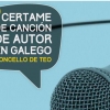 Segunda edición do Certame de Canción de Autor en Galego