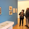 Gabriel Alén, en la inauguración de la exposición Gabriel Alén, en la inauguración de la exposición