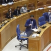 O conselleiro de Cultura, Educación e Universidade, Román Rodríguez, no Parlamento de Galicia O conselleiro de Cultura, Educación e Universidade, Román Rodríguez, no Parlamento de Galicia