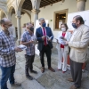 Valentín García, na presentación da obra Un galego no Camiño Portugués Valentín García, na presentación da obra Un galego no Camiño Portugués