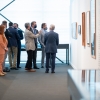 Feijóo durante su visita a la exposición Feijóo durante su visita a la exposición