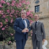 El conselleiro de Cultura, Educación y Ordenación Universitaria, Xesús Vázquez Abad, participó hoy en el acto de entrega de los galardones de la cata oficial de la D.O Ribeiro