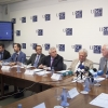 La Consellería de Cultura, Educación y Ordenación Universitaria, representada por el secretario general de Cultura, Anxo Lorenzo, participó esta mañana en la rueda de prensa de presentación del ganador del XVIII Premio Internacional Grupo Compostela-Xunta de Galicia La Consellería de Cultura, Educación y Ordenación Universitaria, representada por el secretario general de Cultura, Anxo Lorenzo, participó esta mañana en la rueda de prensa de presentación del ganador del XVIII Premio Internacional Grupo Compostela-Xunta de Galicia