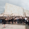 Unos 600 jóvenes de catorce formacións de toda Galicia interpretaron a lo largo de la jornada un repertorio preparado para la ocasión