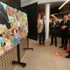 O delegado territorial da Coruña, Ovidio Rodeiro, visitou esta mañá a exposición “Camiño a Viena” 