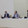 Anxo Lorenzo e Jacobo Sutil na sesión informativa sobre as axudas da Agadic Anxo Lorenzo e Jacobo Sutil na sesión informativa sobre as axudas da Agadic