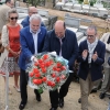 O conselleiro de Cultura, Educación e Ordenación Universitaria, Xesús Vázquez Abad, participou hoxe na homenaxe a Xaquín Lorenzo Fernández no 25º cabodano do seu pasamento