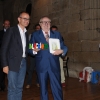 O conselleiro de Cultura, Educación e Ordenación Universitaria, Xesús Vázquez Abad, con Moncho Borrajo O conselleiro de Cultura, Educación e Ordenación Universitaria, Xesús Vázquez Abad, con Moncho Borrajo