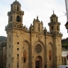 Fachada de la Praza Maior de Mondoñedo