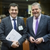 Román Rodríguez no Consello de Ministros da Unión Europea
