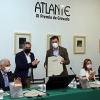  Román Rodríguez destaca o compromiso da Xunta cos creadores e artistas na entrega do XI Premio de Gravado Atlante