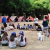 Cerca de 800 niños de estancia en los campamentos participan en julio en el programa 'El gallego campa!' Cerca de 800 niños de estancia en los campamentos participan en julio en el programa 'El gallego campa!'