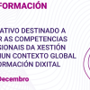 Plan de Formación 2020: A transformación dixital na Xestión Cultural