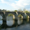 A ponte medieval de Pontevea | Imaxe Wikipedia A ponte medieval de Pontevea | Imaxe Wikipedia