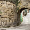 Porta Miñá da muralla romana de Lugo Porta Miñá da muralla romana de Lugo