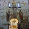 San Antoniño de Toques, pintura mural restaurada