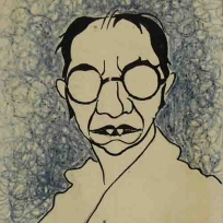 Caricatura de Díaz Baliño