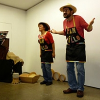 Migallas Teatro lleva su 'Pan de millo' por las villas del Camino
