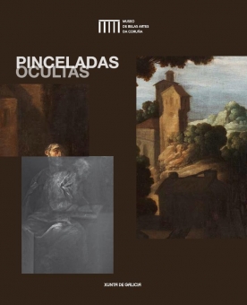 Visitas guiadas á exposición Pinceladas Ocultas no Museo de Belas Artes da Coruña. Detalle do óleo “Arrepentimiento de San Pedro” de Francisco Collantes.