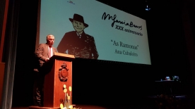 Ana Cabaleiro recolle na Estrada o XXX Premio de Novela Manuel García Barros