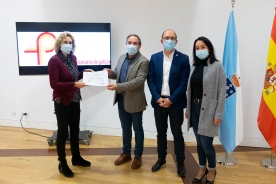 Entrega do Premio á innovación bibliotecaria de Galicia 2020
