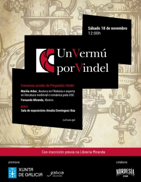 Un vermú por Vindel - xornada do 18 de novembro