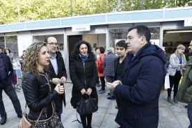 ROMÁN RODRÍGUEZ SUBLIÑA A IMPORTANCIA DE CONSOLIDAR “UN PAÍS DE LECTORES” NA APERTURA DA FEIRA DO LIBRO DE FERROL