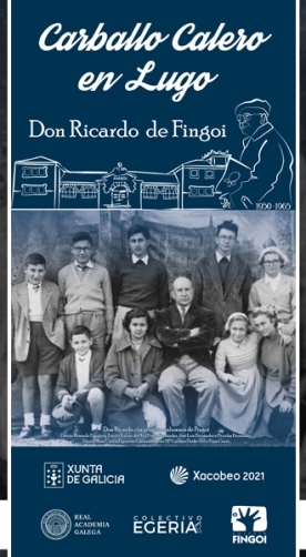 Don Ricardo Fingoi. Carvalho Calero en Lugo