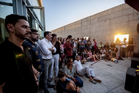 Román Rodríguez destaca el compromiso de la Xunta con la escena musical de Vigo en la cuarta jornada de 'Solores do Museo'