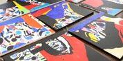Imaxe da serie de oito lenzos dos Premios da Cultura Galega 2014
