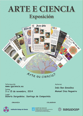 Exposición Arte e Ciencia en la Galería Sargadelos en Santiago de Compostela