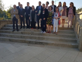 Entrega do premio de Relato Breve Nélida Piñon a Daniel Asorey