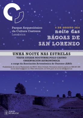 Bágoas de San Lourenzo no castro de San Cibrao de Las