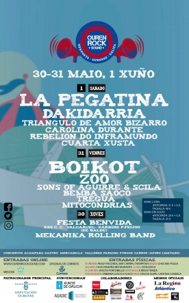 Cartel do Ourenrock Sound 2019