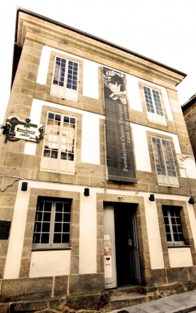 Fachada da Casa dos Poetas | Imaxe: Fundación Curros Enríquez Fachada da Casa dos Poetas | Imaxe: Fundación Curros Enríquez