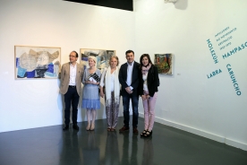 Inaguración de la exposición Impulsores del movimiento abstracto 1950-1970. Molezún, Mampaso, Viruta y Carcoma