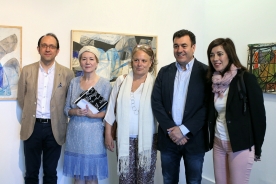 Inaguración de la exposición Impulsores del movimiento abstracto 1950-1970. Molezún, Mampaso, Viruta y Carcoma