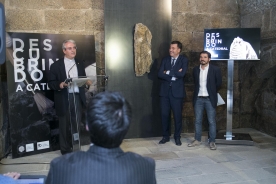 Presentación da peza “Figura masculina mutilada” Presentación da peza “Figura masculina mutilada”