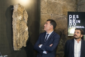 Presentación da peza “Figura masculina mutilada” Presentación da peza “Figura masculina mutilada”