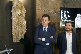 Presentación da peza “Figura masculina mutilada” Presentación da peza “Figura masculina mutilada”