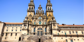 Fachada de la Catedral de Santiago de Compostela