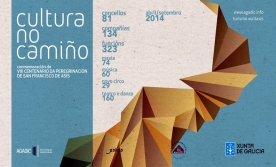 Cartel de Cultura no Camiño