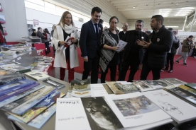 El conselleiro de Cultura, Educación y Ordenación Universitaria, Román Rodríguez, participó hoy en la apertura de la octava edición de Culturgal, la Feria de las Industrias Culturales de Galicia que se celebra hasta el domingo en Pontevedra
