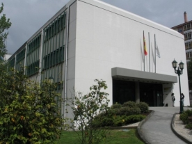 Fachada da Biblioteca Pública de Lugo