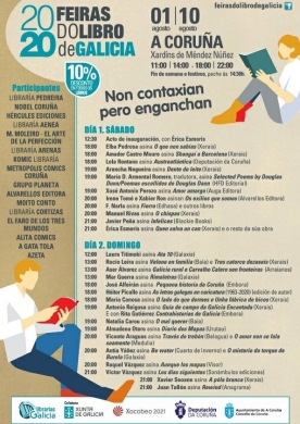 Feira do Libro da Coruña 2020 (1-10/08/2020)