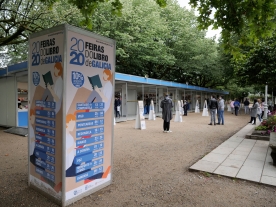 A 39ª #FeiradoLibro de Santiago é a primeira que se celebra en España despois do período de confinamento pola covid-1