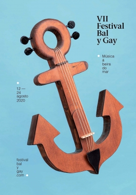 Cartel del Festival Bal y Gay 2020 en A Mariña