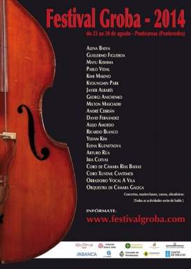 Cartel del II Festival Groba