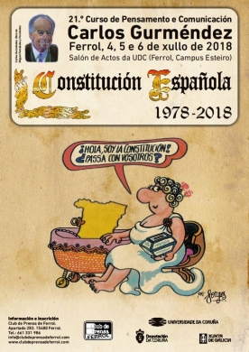 Cartel do Curso de Pensamento Carlos Gurméndez